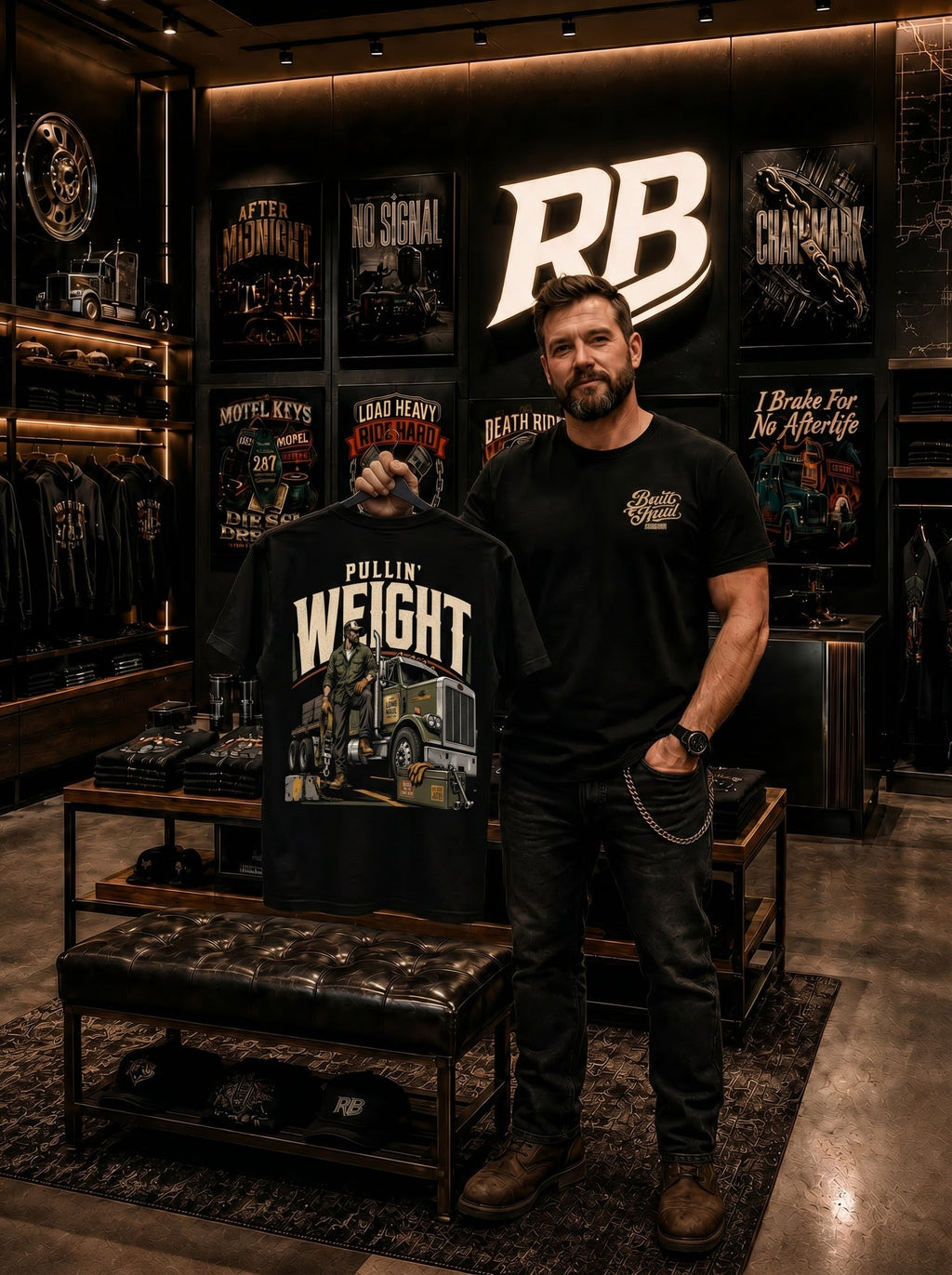 Pullin’ Weight - Tee Front Back