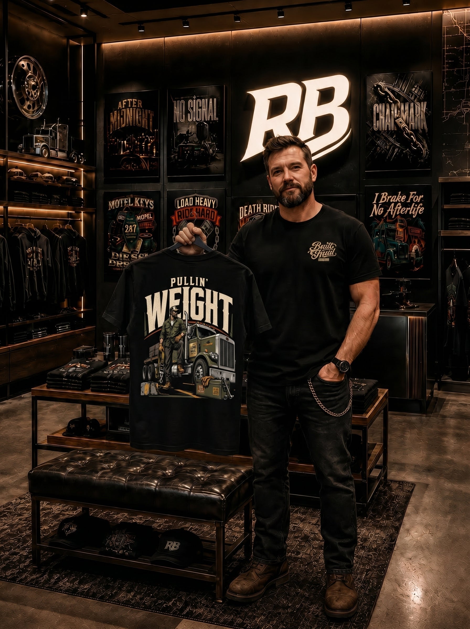 Pullin’ Weight - Tee Front Back