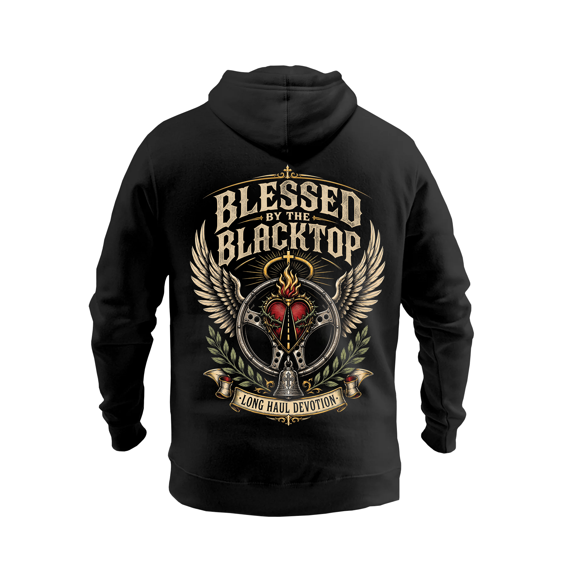Blessed By The Blacktop – Hoodie