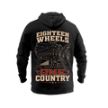 Eighteen Wheels One Country - Hoodie
