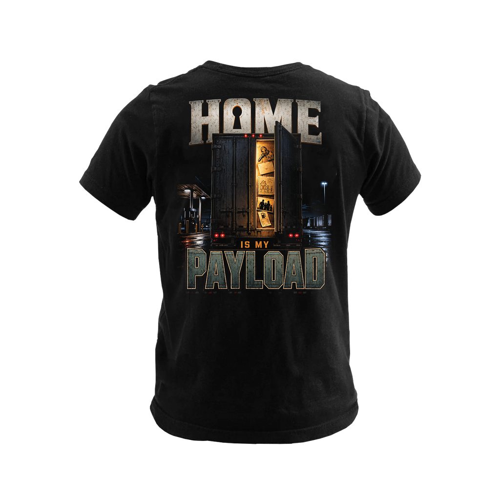 Home Is My Payload - Tee Front Back