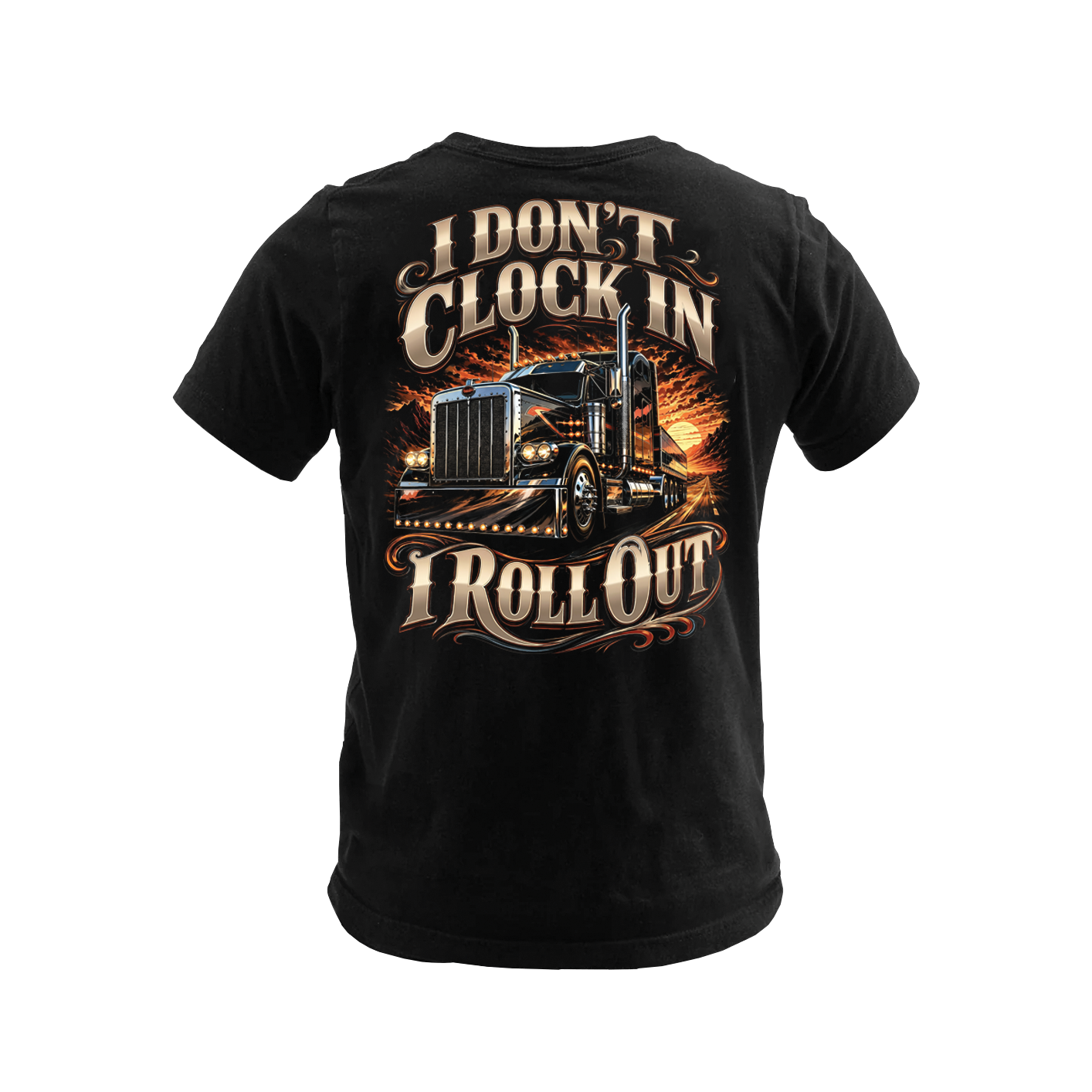 I Don’t Clock In I Roll Out V2 - Premium Tee New