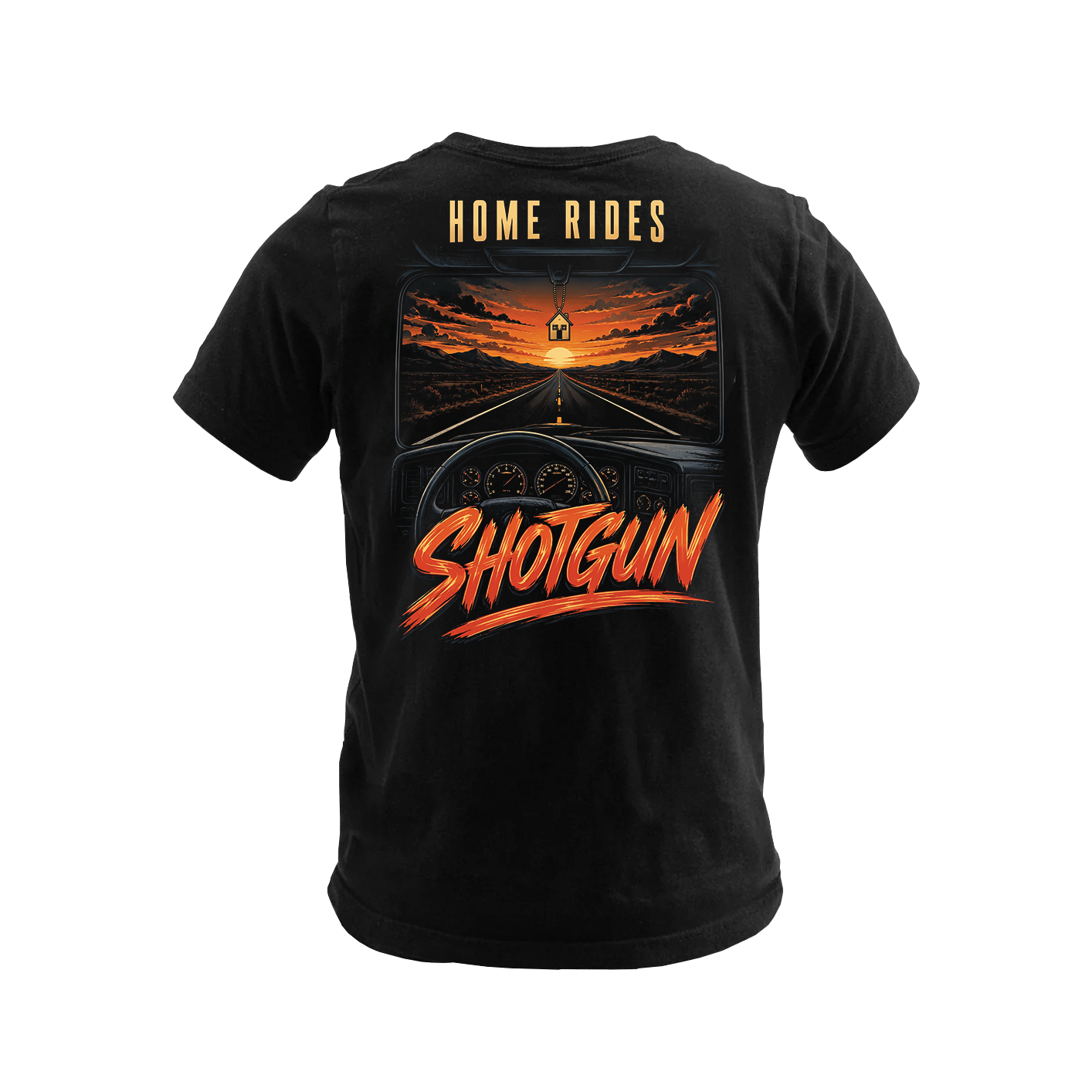 Home Rides Shotgun - Premium Tee New