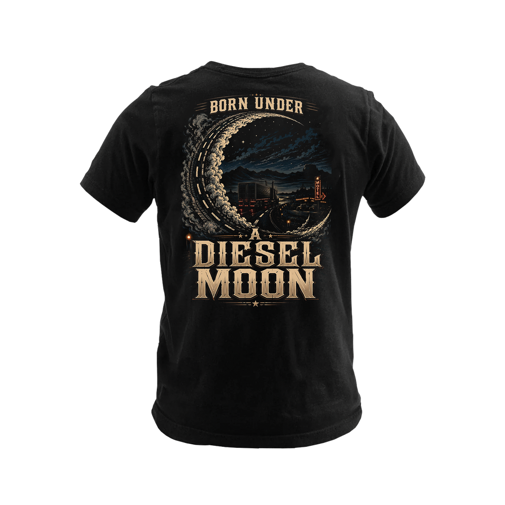 Born Under A Diesel Moon - Premium Tee New