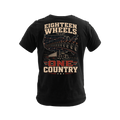 Eighteen Wheels One Country - Tee Front Back