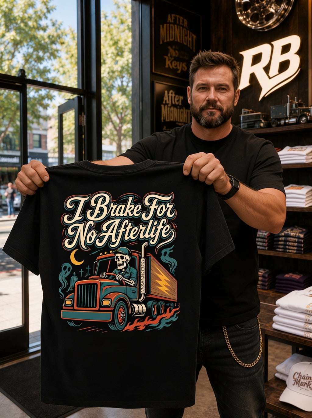 I Brake For No Afterlife - Premium Tee New