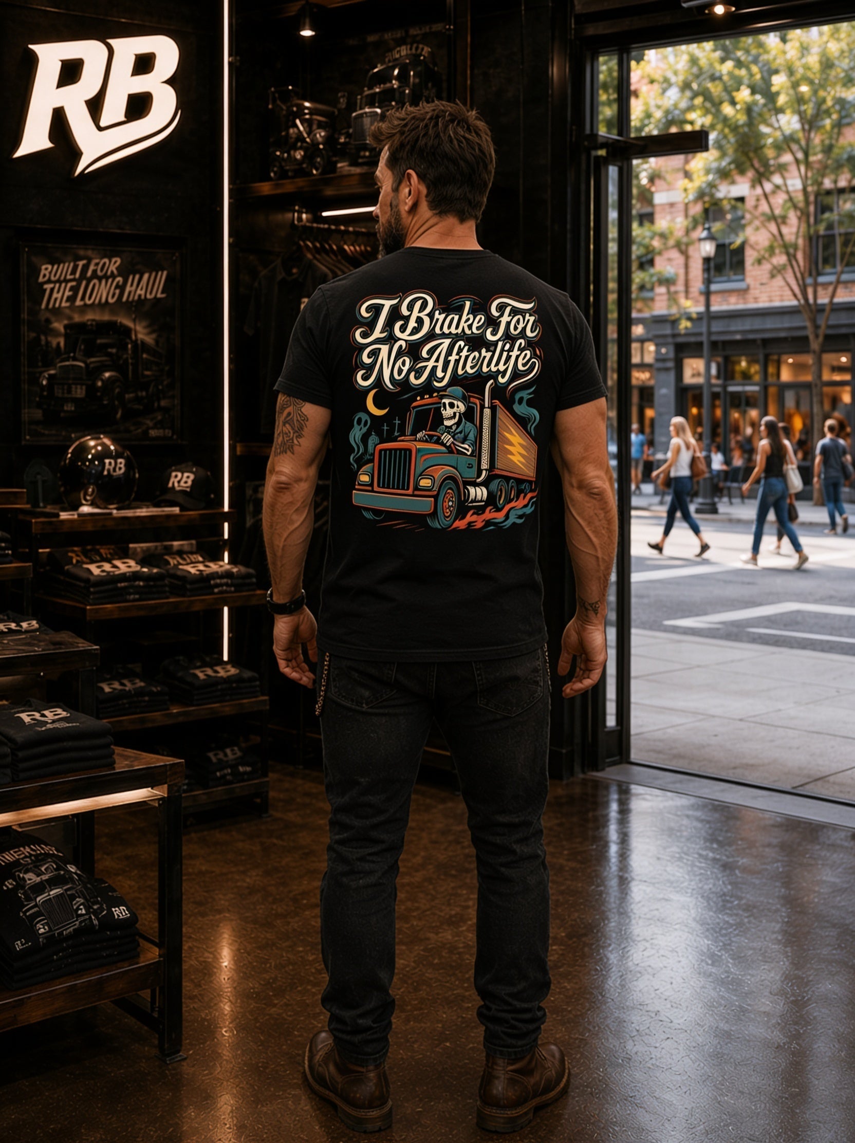 I Brake For No Afterlife - Premium Tee New
