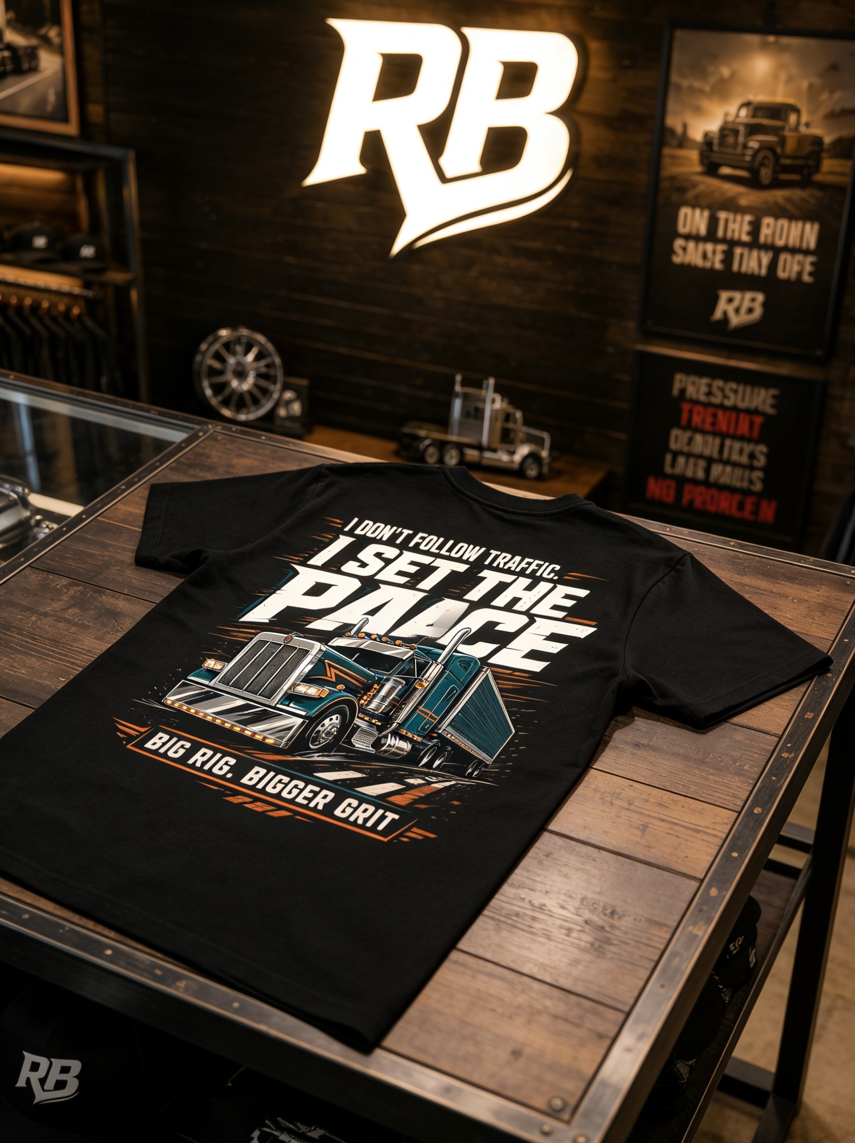 I Don’t Follow Traffic I Set The Pace - Premium Tee New