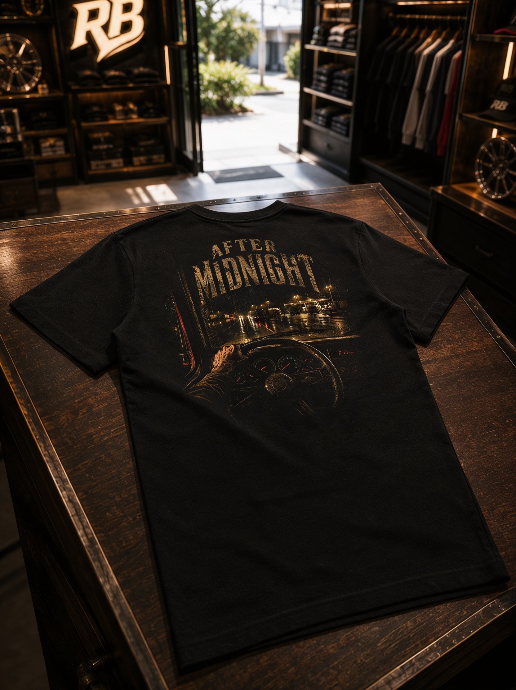 After Midnight - Tee Front Back
