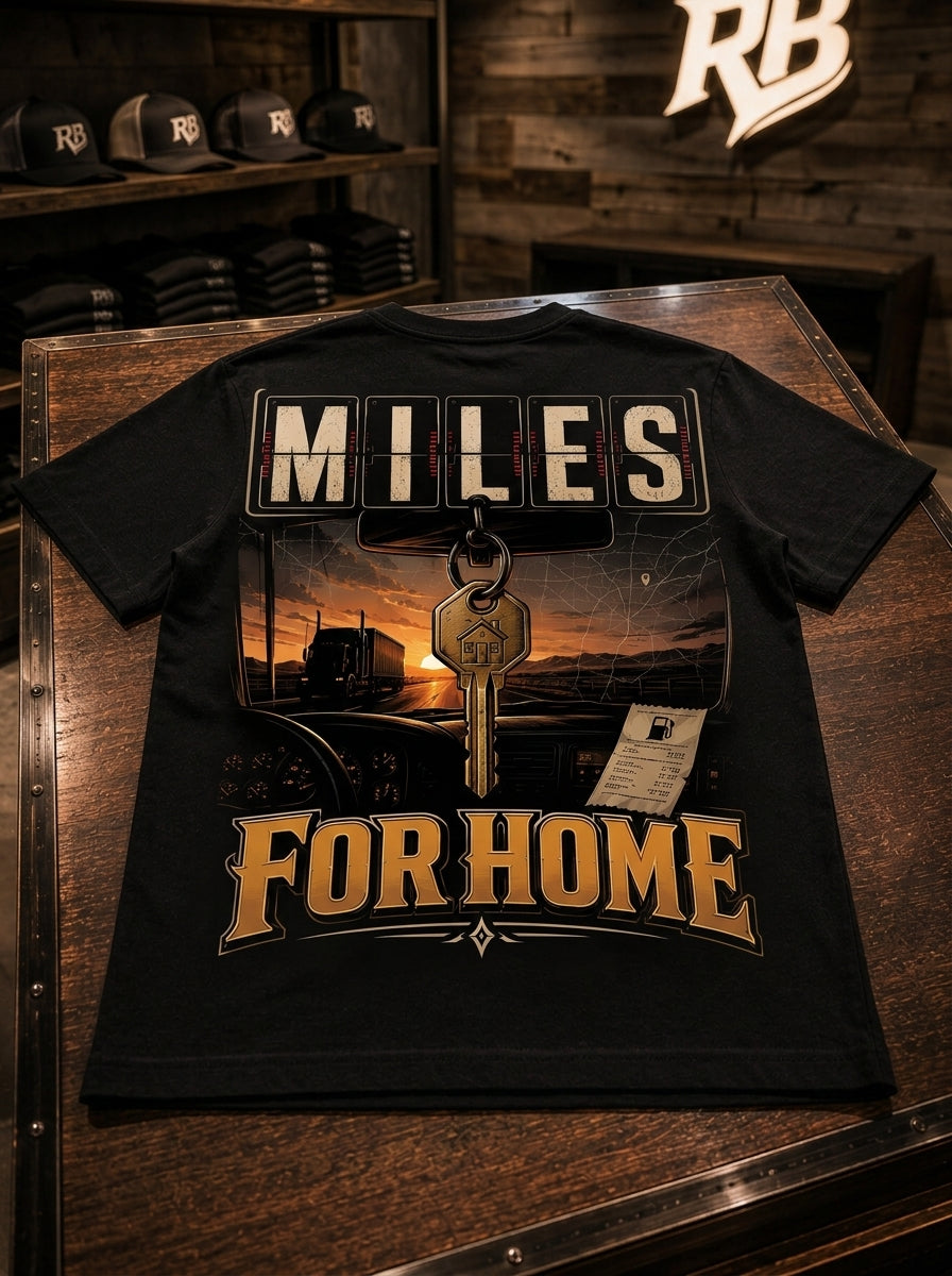 Miles For Home - Tee Back