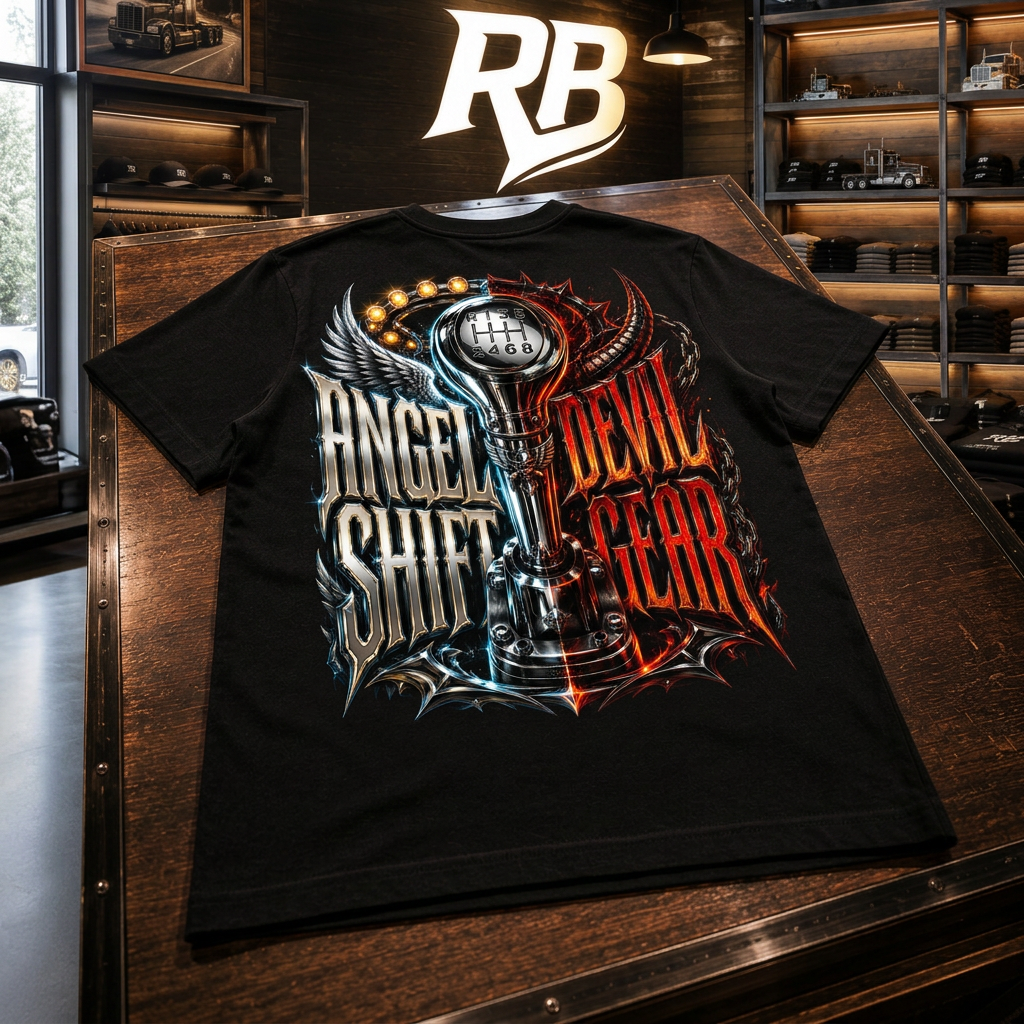 Angel Shift Hell Gear - Tee Front Back