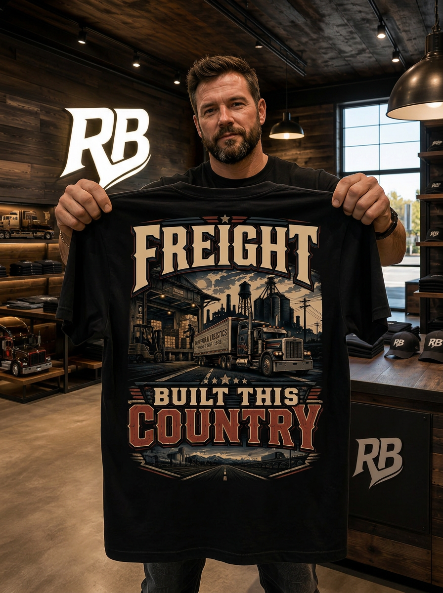 Freight Built This Country - Premium Tee New
