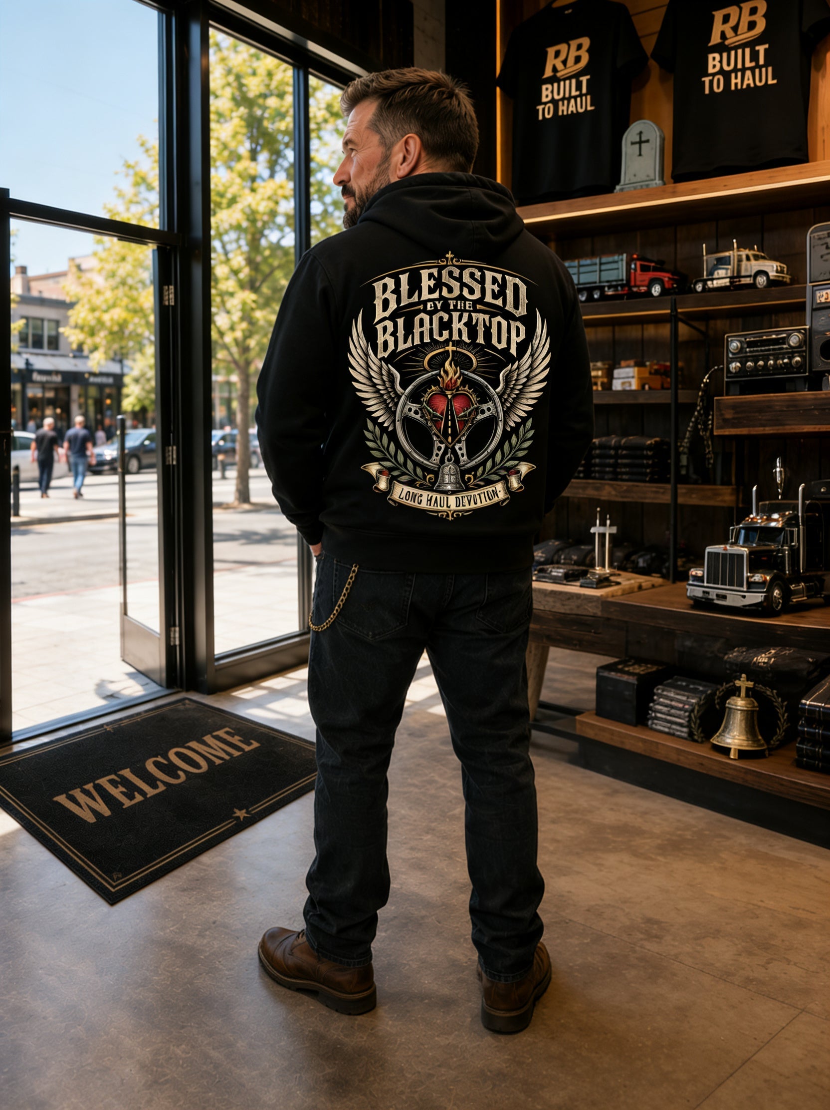 Blessed By The Blacktop – Hoodie